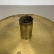 Wall-Ceiling Lamp made of Unique Brass in the Style of Gino Sarfatti, Flush Mount Lighting Italy 1950s