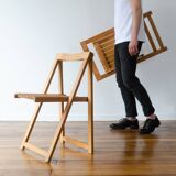 Two folding chairs circa 1970