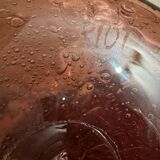 Biot bubble glass candle holder