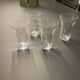 Set of modernist Bulle glasses by Roger Tallon for Daum, 1960s.