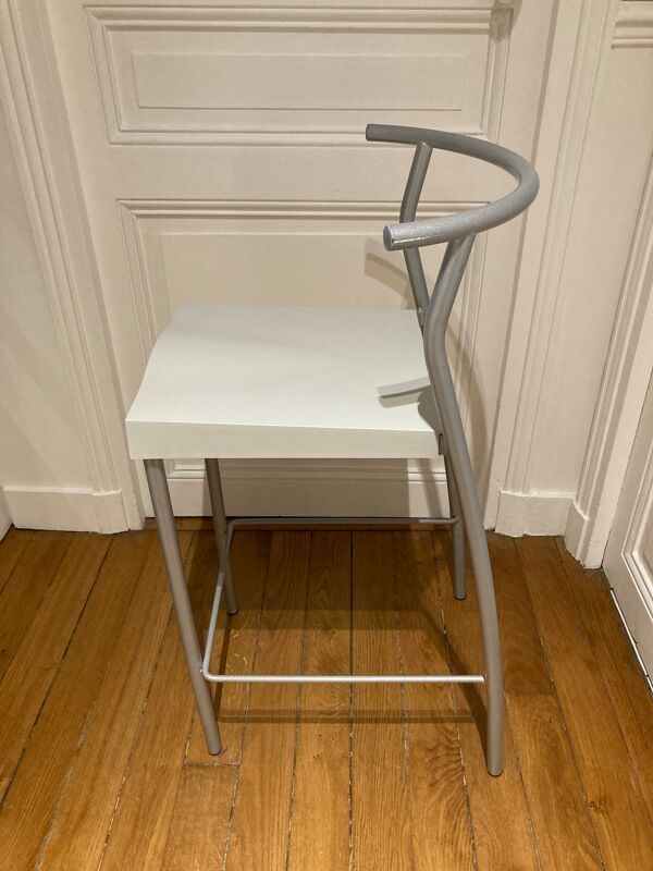Tabouret de bar Hi-Glob par Philippe Starck pour Kartell Italie