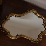 Miroir doré baroque 41x63cm