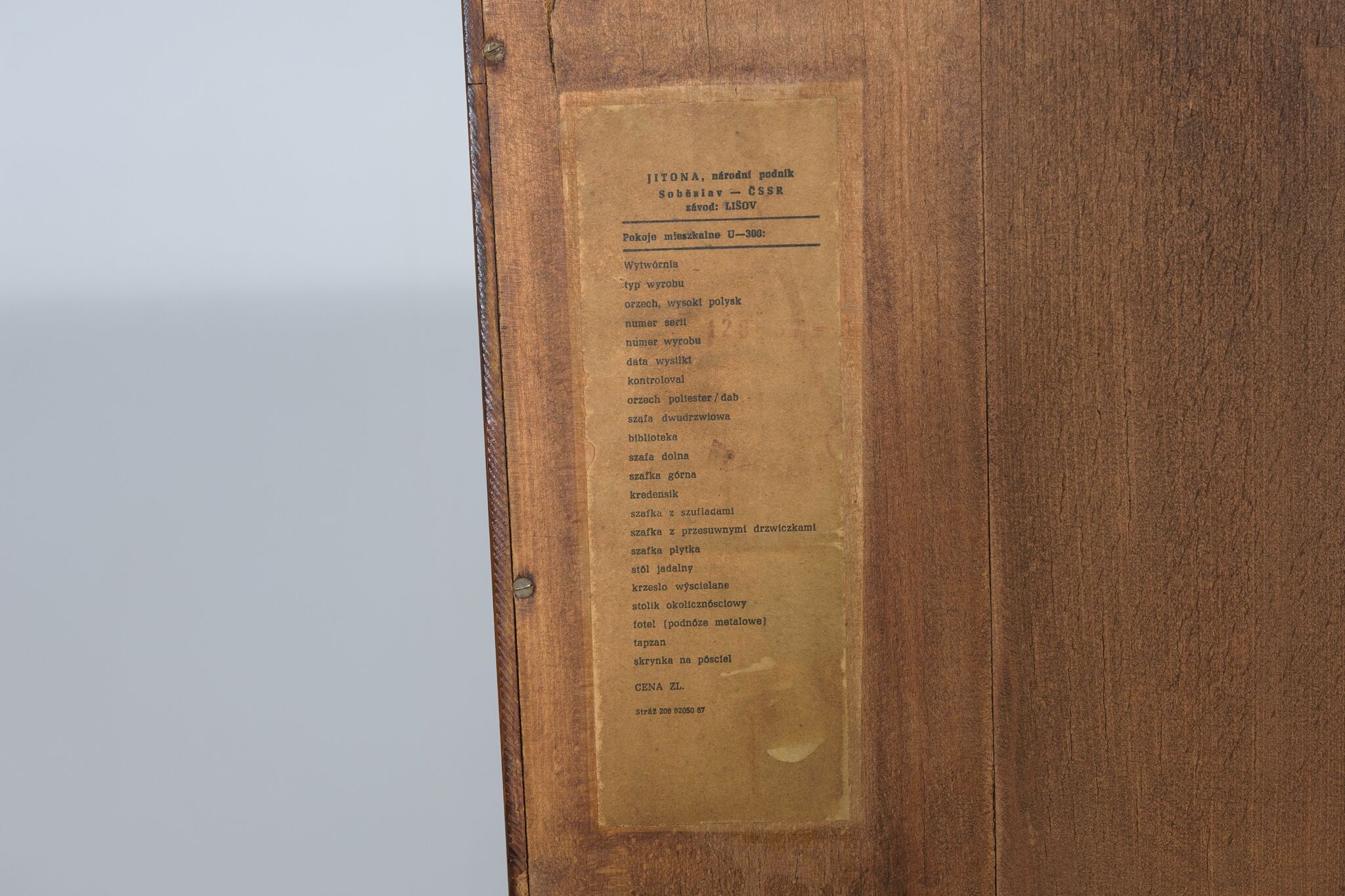 Bookcase by Hubert Nepozitek & Bohumil Landsman for Jitona, 1960s