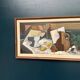 Original Swedish Oil on Canvas – “Still Life” by Inge Camill – Signed – Vintage & Framed – 57 × 34 cm (22.4" × 13.4")