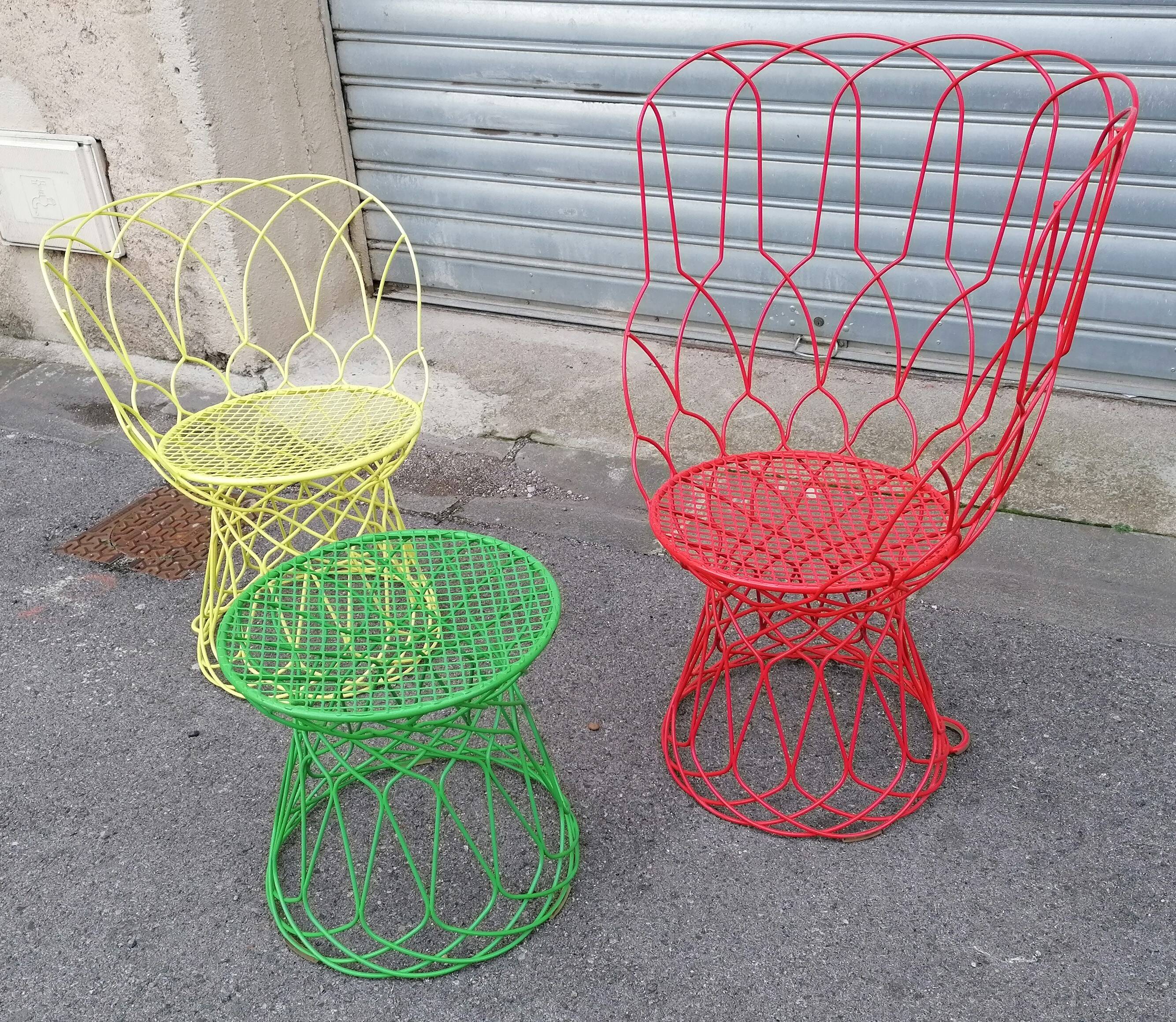 Contemporary art design garden armchair