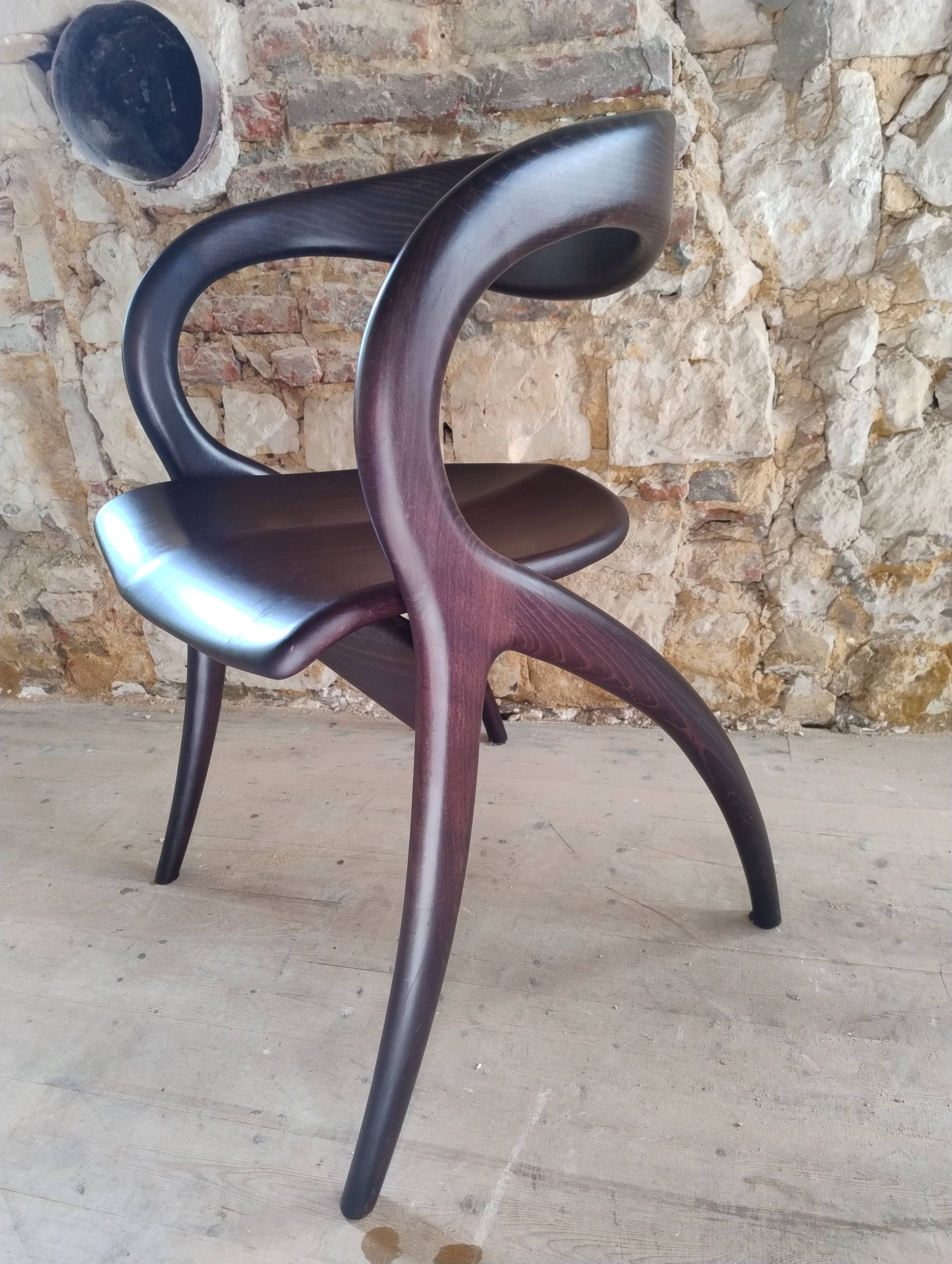 Organic armchair by Antonio Sibau