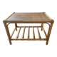Rattan coffee table from the 70s