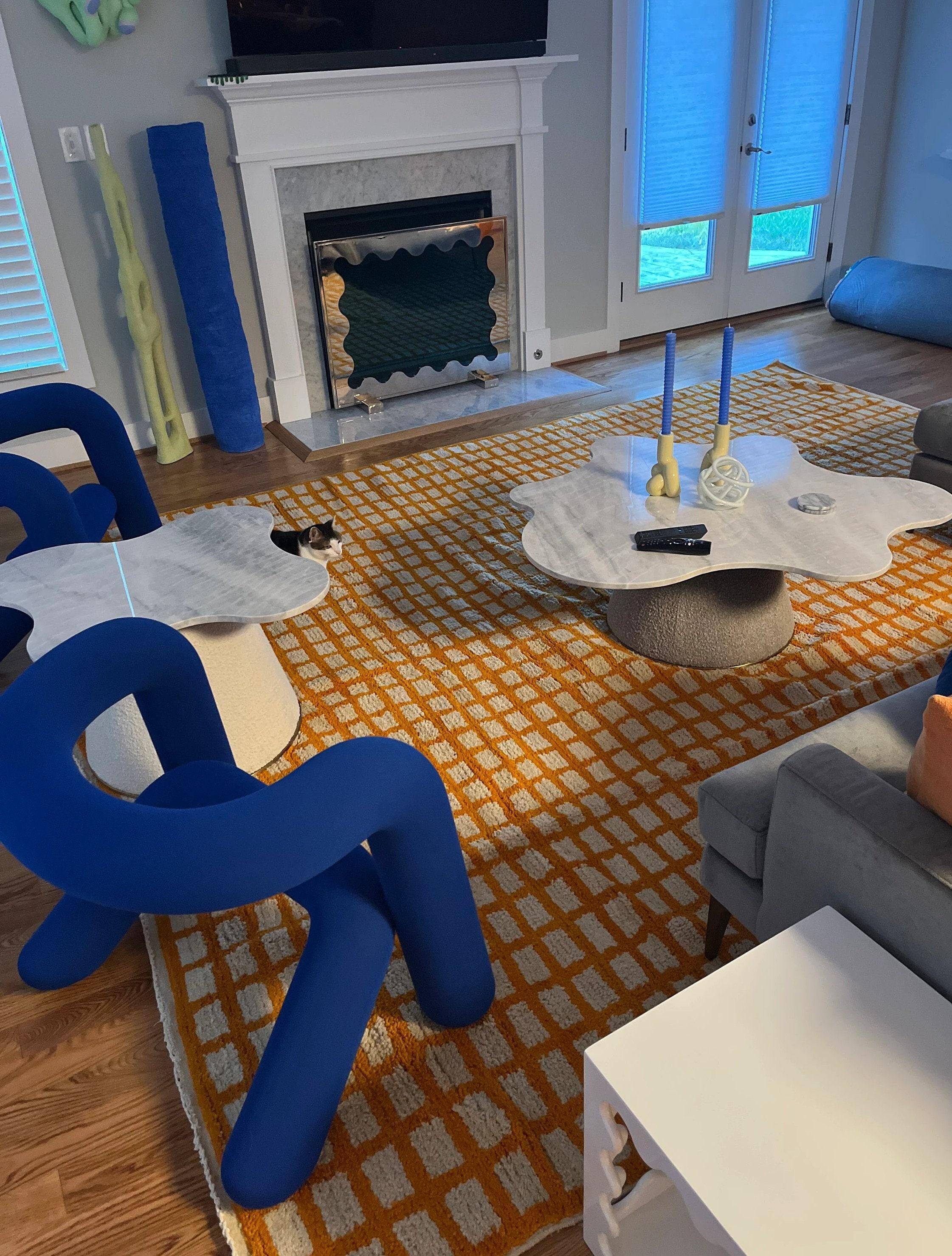 Authentic handmade Berber rug 2.5x1.5 m