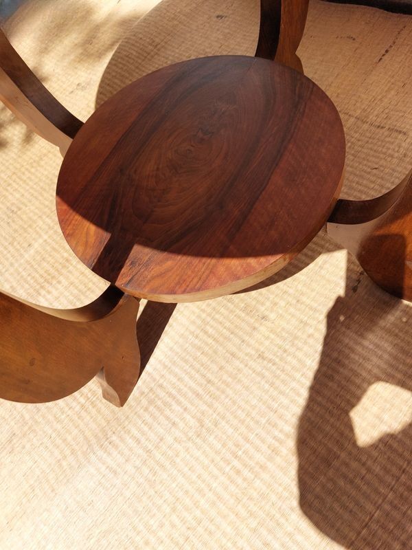 Grand guéridon art déco