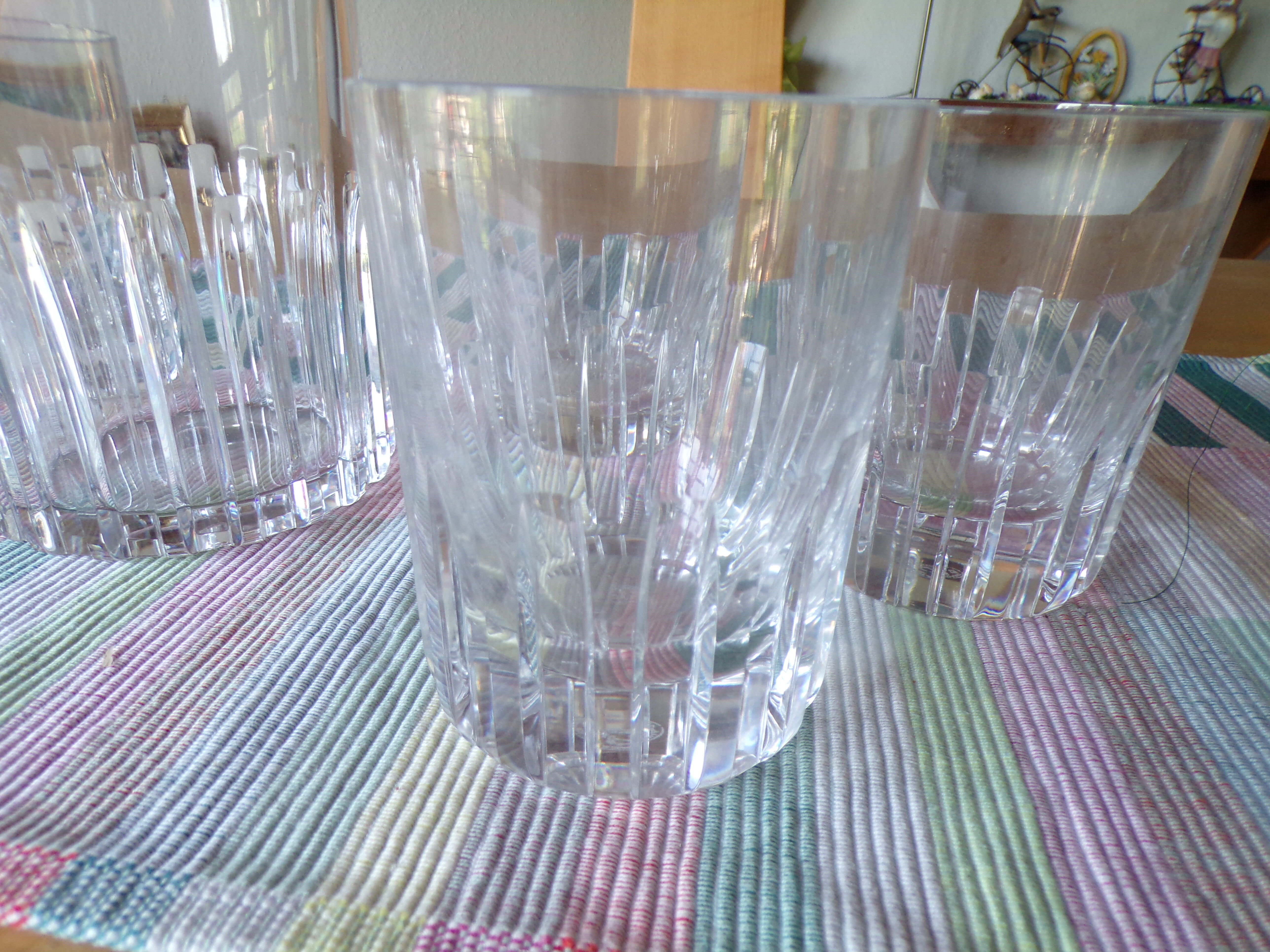 Crystal Baccarat whisky service