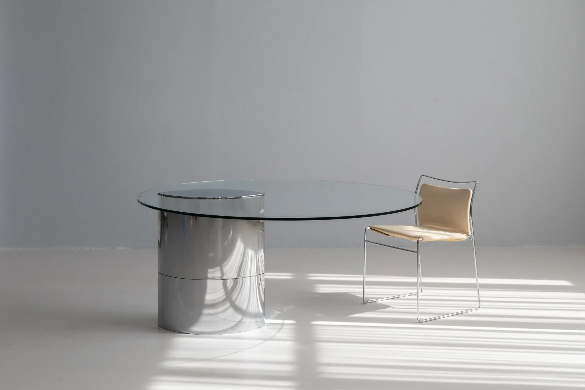 Table à manger Lunario par Cini Boeri pour Gavina