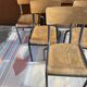 6 chaises école