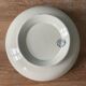 Old iron earth salad bowl R&A Salins, Jumièges model