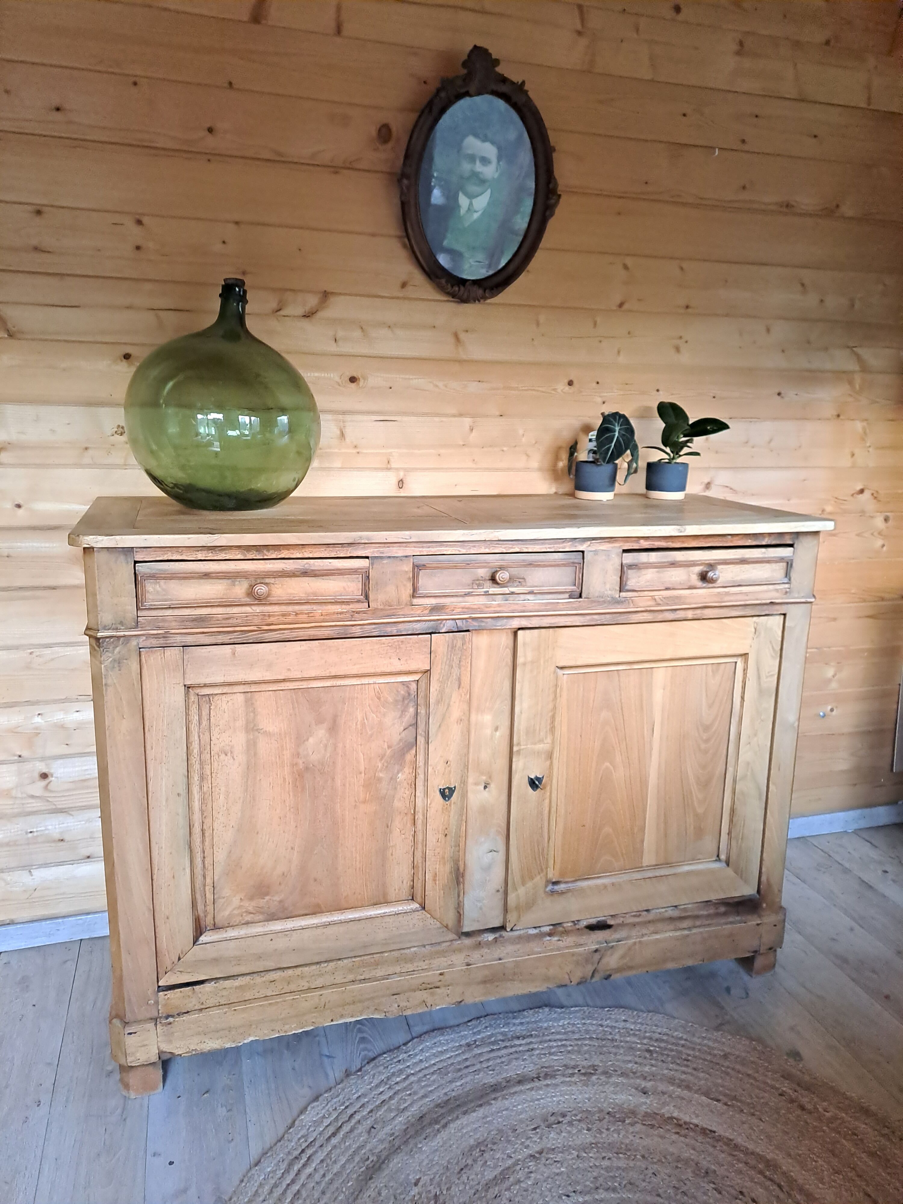 Light walnut sideboard
