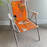 Vintage children's camping chair