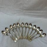 12 silver-plated teaspoons