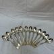 12 silver-plated teaspoons