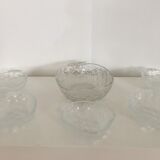 Pineapple dessert service