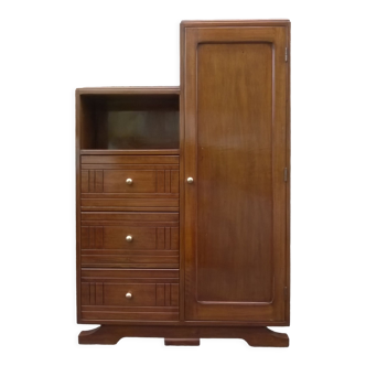 Art deco asymmetrical chest of drawers