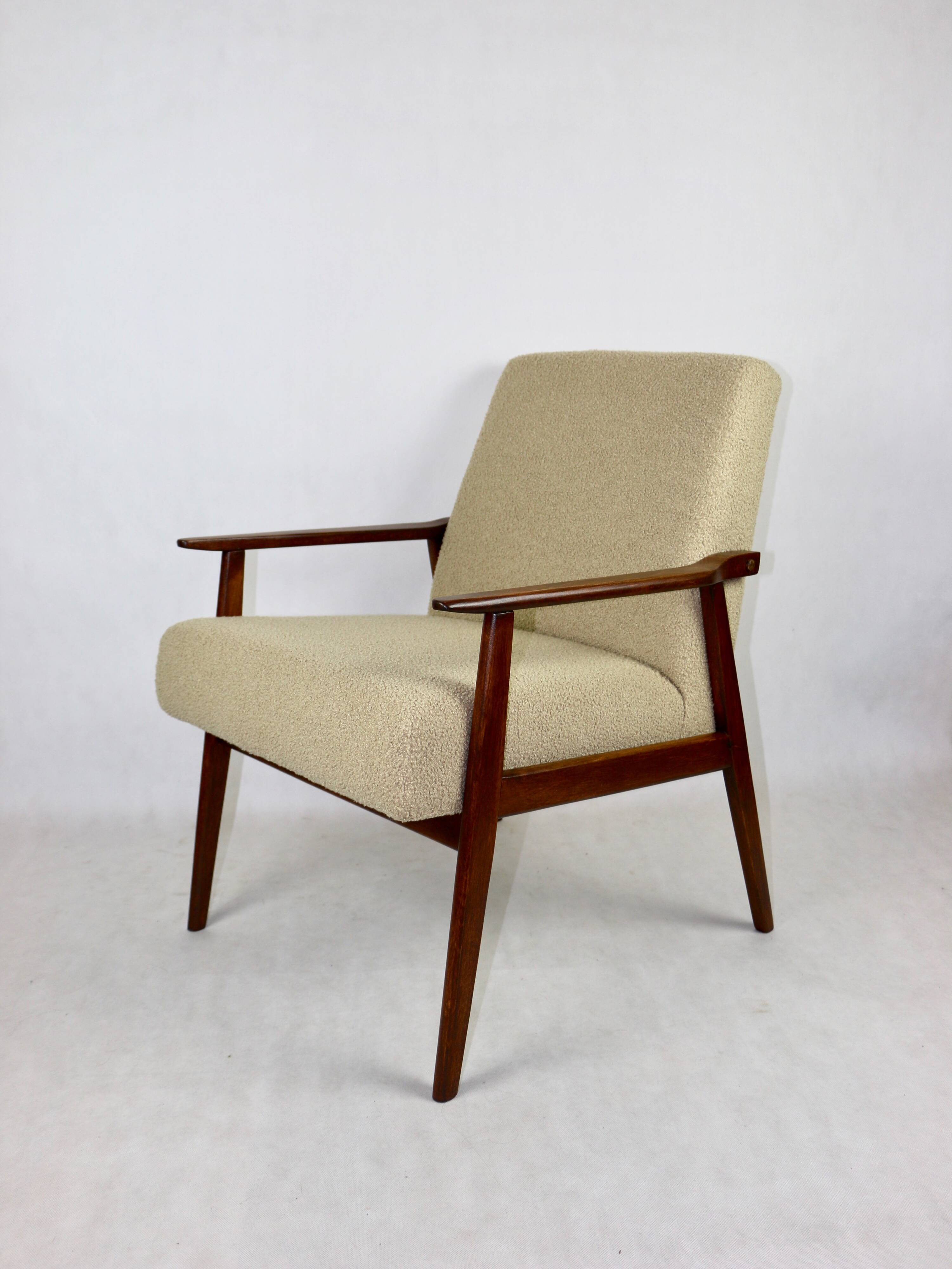 Fauteuil Boucle Beige, 1970s