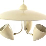 Vintage pendant lamp from the 1950s by H. Busquet for Hala Zeist.