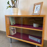 Vintage display cabinet from the 1960s