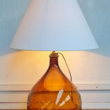 Vintage demijohn lamp