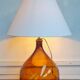 Lampe dame jeanne vintage