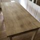 Table de ferme en chêne 1m80