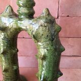 Tamegroute pottery candle holder