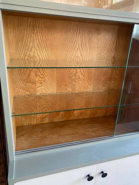 Vintage display cabinet bookcase