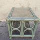 Small bamboo side table