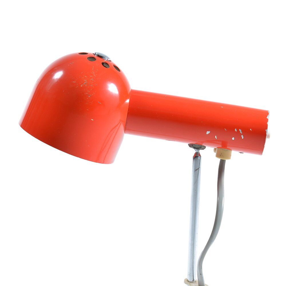 Napako Red Table Lamp by Josef Hurka, Czechoslovakia 1960s