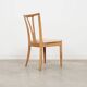 Ensemble de six chaises en frêne, design danois, années 1970, production : Danemark