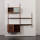 rosewood wall unit by Preben Sorensen for PS System, Randers, 1960s
