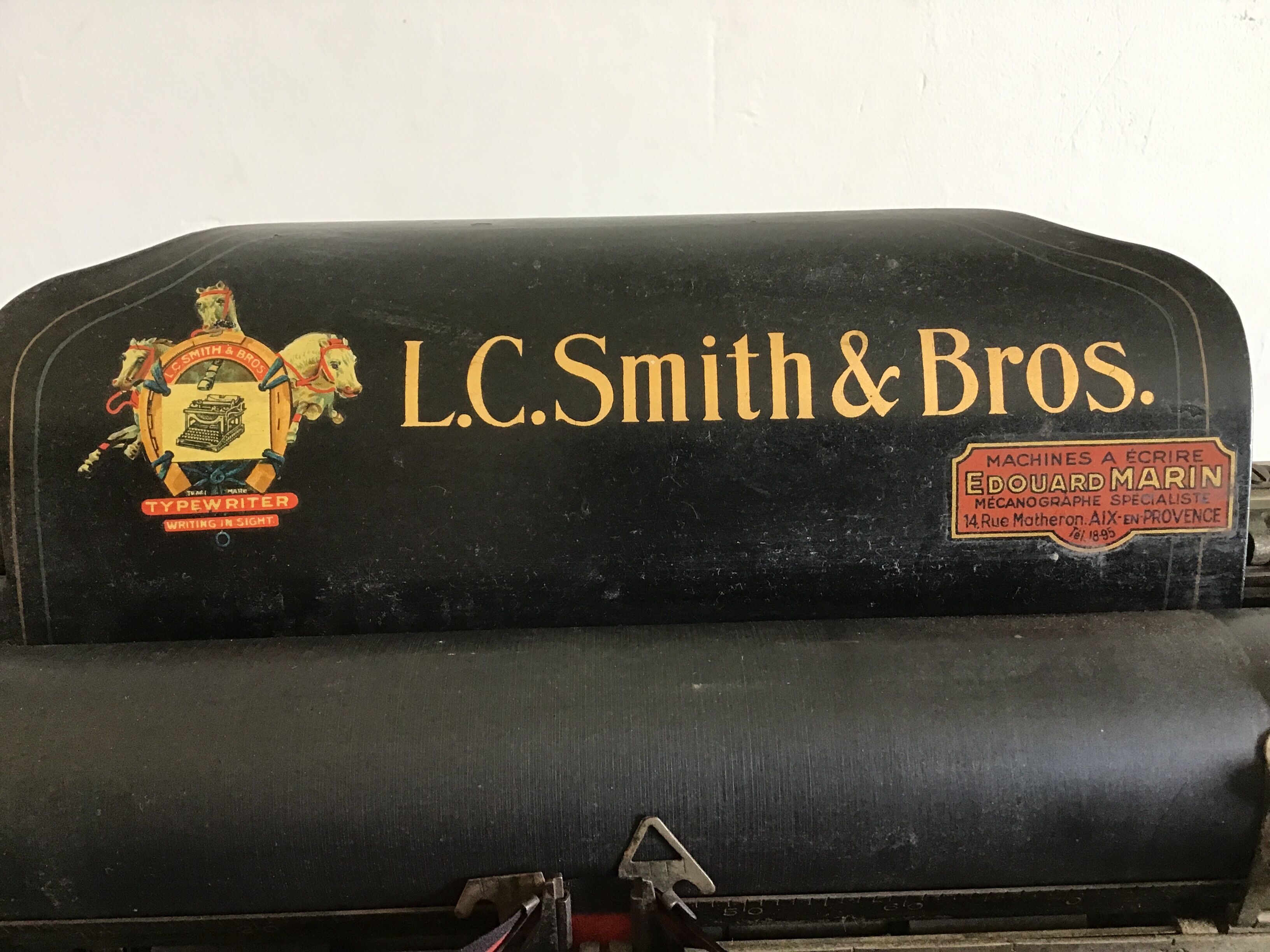 Smith & Bros. writing machine L. C.