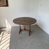 Table de vigneron en chêne, 1950