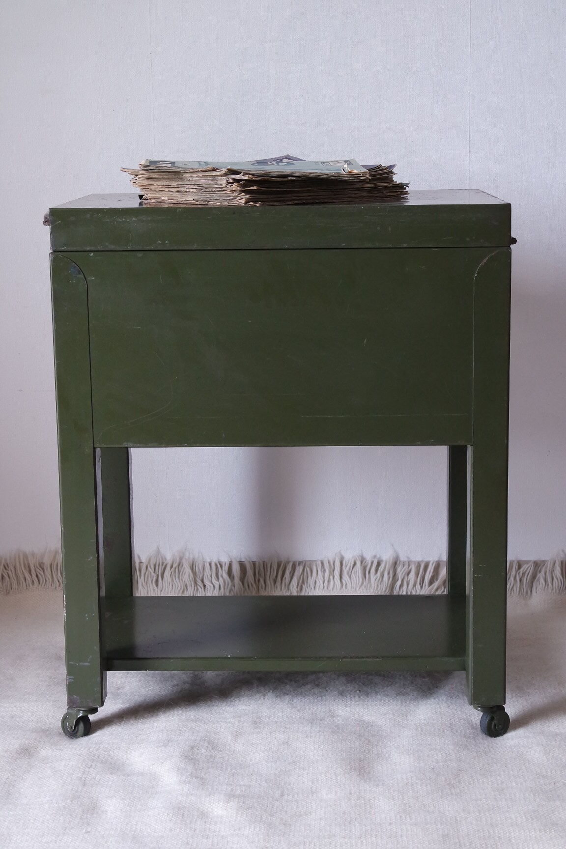 Vintage industrial roulette box