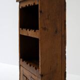 Rustic folk art travail populaire cabinet, france 19th century