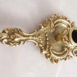 Brass candleholder