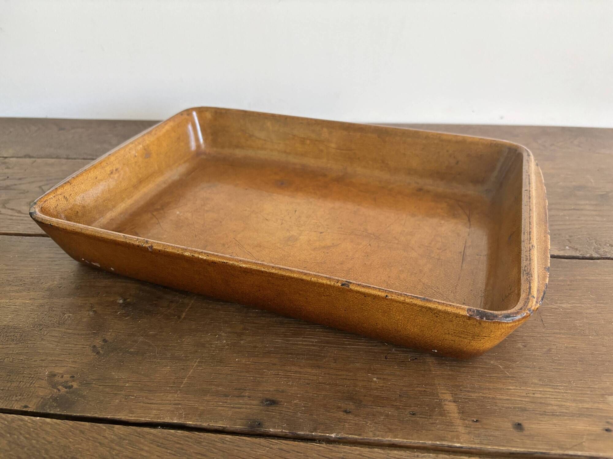 Plat rectangulaire Émile Henry vintage