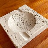 Vintage travertine ashtray