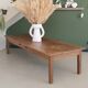 Grande table basse de ferme ancienne 220cm