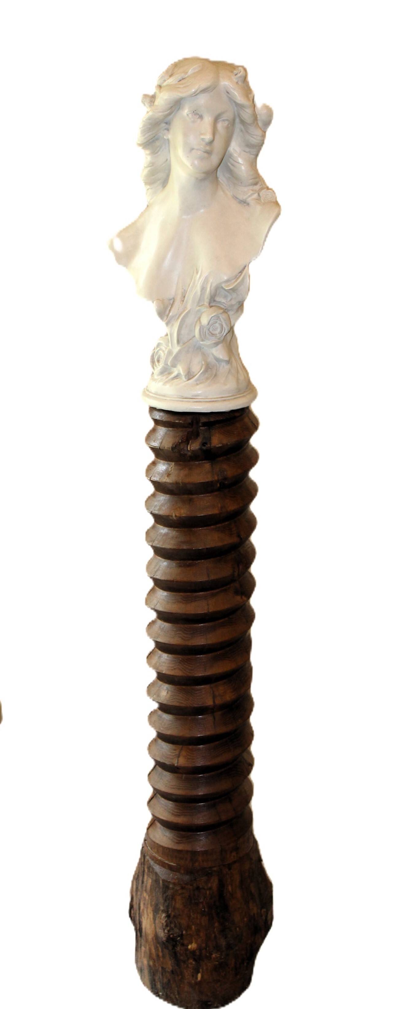 Ancienne vis de pressoir ébauche
