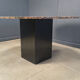 Table ronde en granit vintage, années 1970