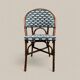 6 rattan bistro chairs