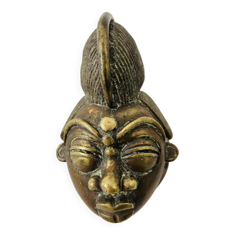 African bronze mask, 19th century