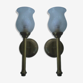 Pair of sconces