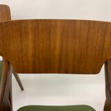 Set of 3 Danish dining chairs Arne Hovmand Olsen 1950