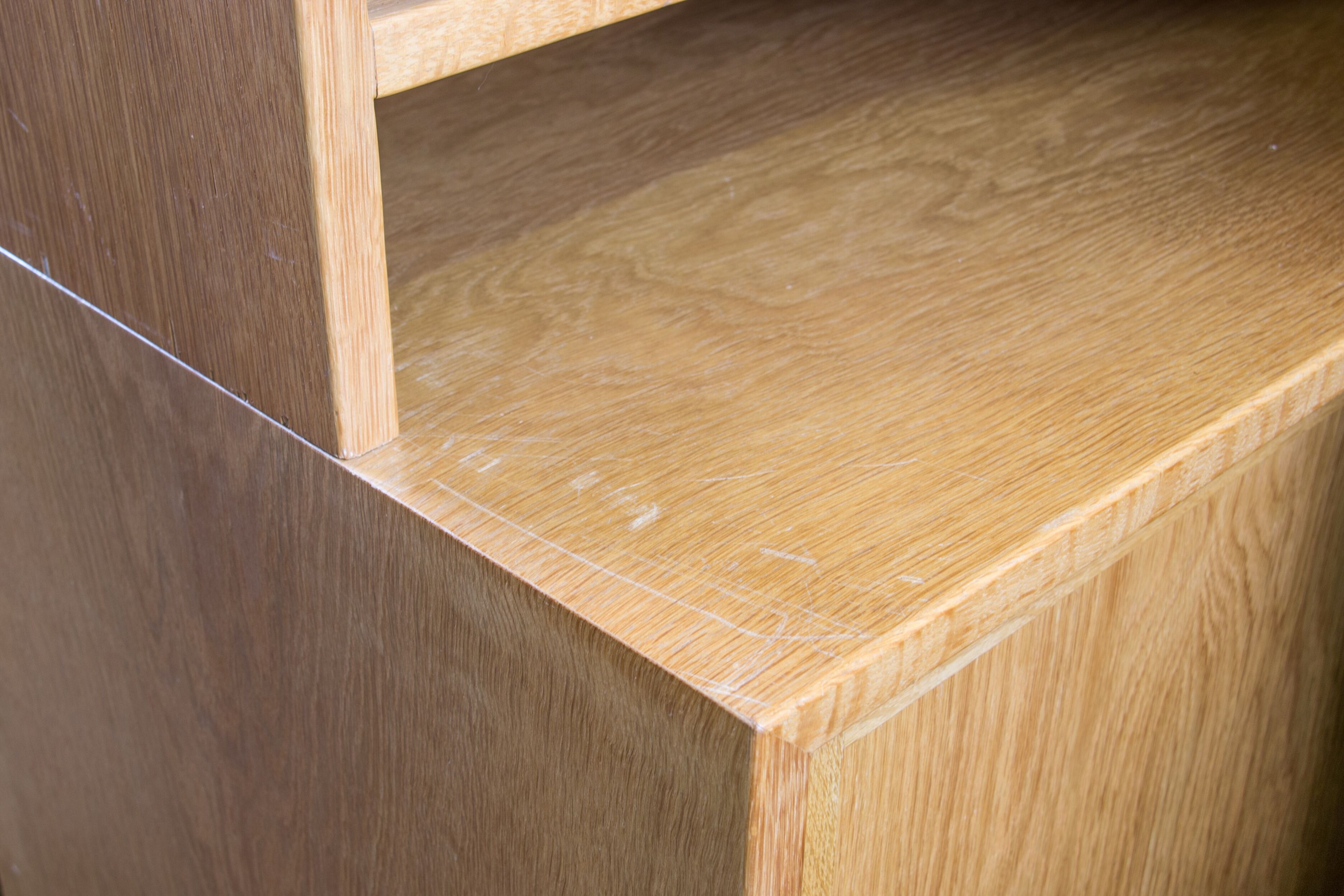 Oak bookcase by Hans J. Wegner for Ry Mobler, 1960